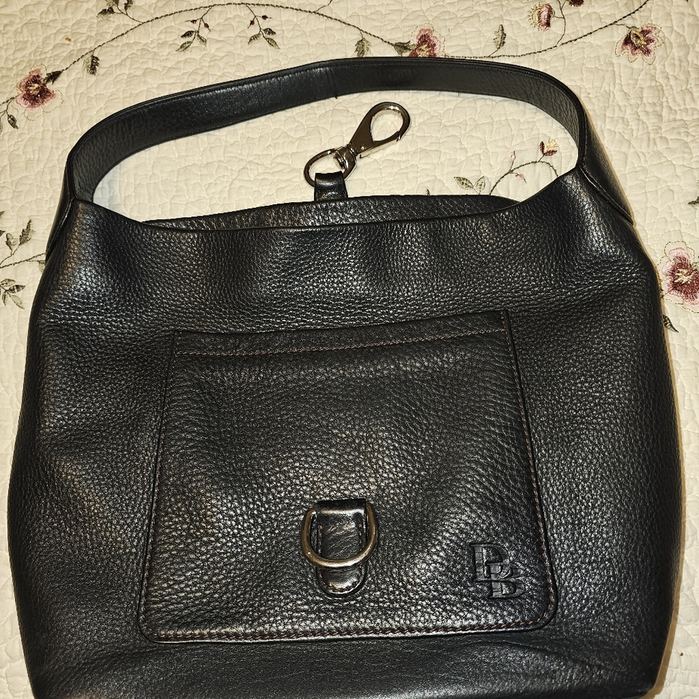 Dooney & Bourke vintage pebble hobo shoulder bag